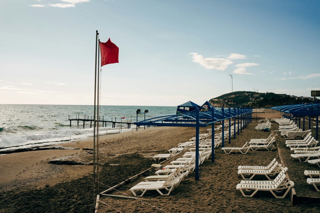 Stredoveká pevnosť Alanya Kalesi na polostrove nad morom