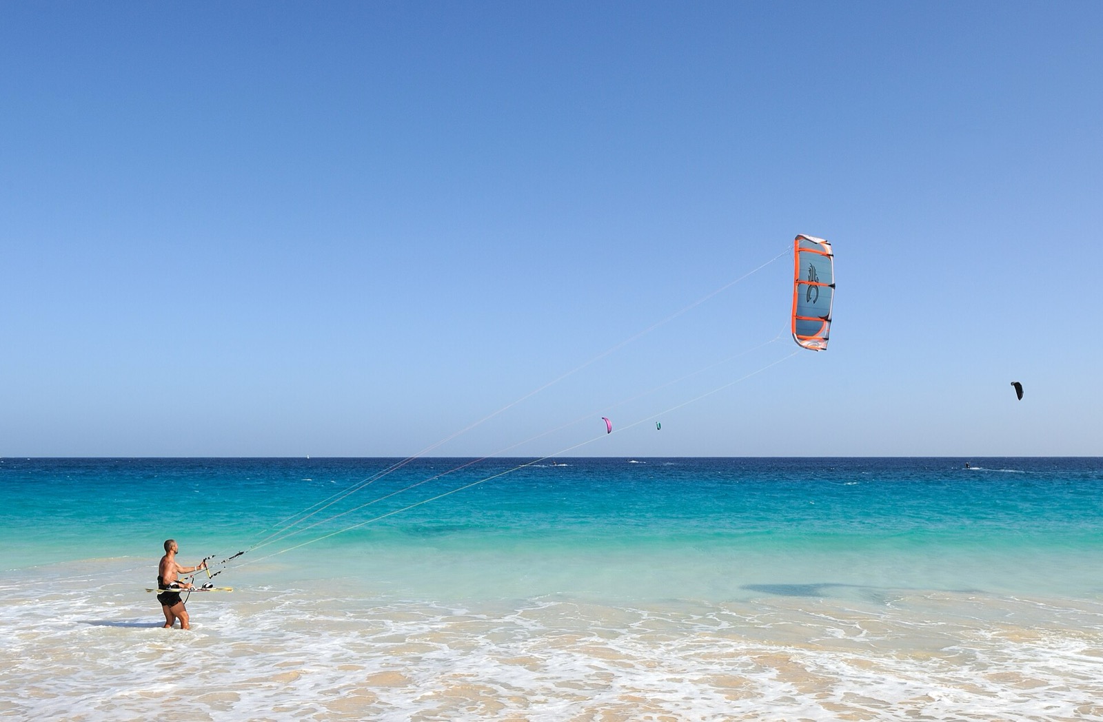 Kitesurfing na ostrove Sal