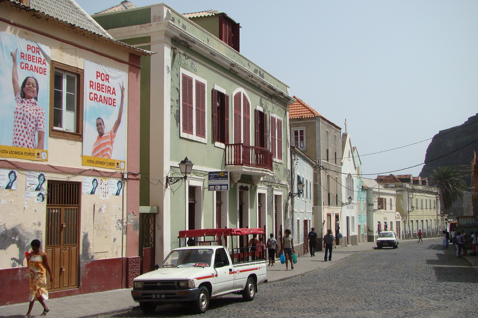 Ribeira Grande na ostrove Santo Antão