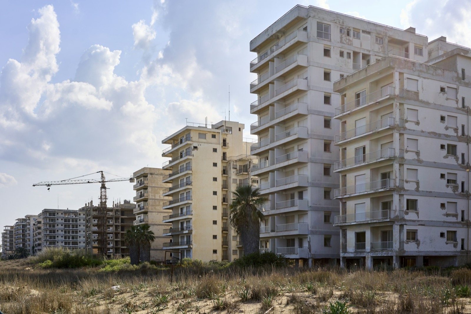Opustené hotely vo Varoshe pri Famaguste