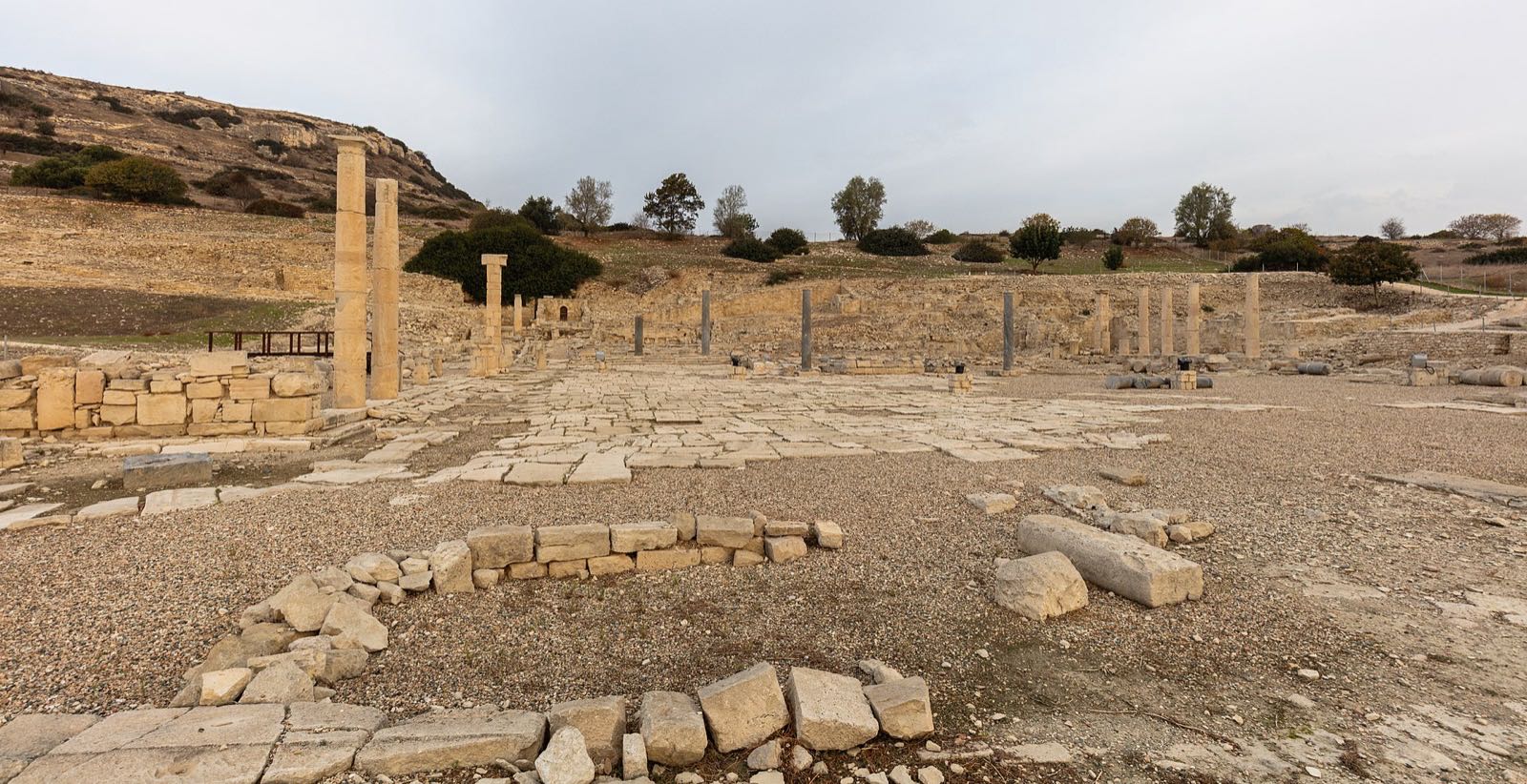 Ruiny antického mesta Amathus pri Limassole