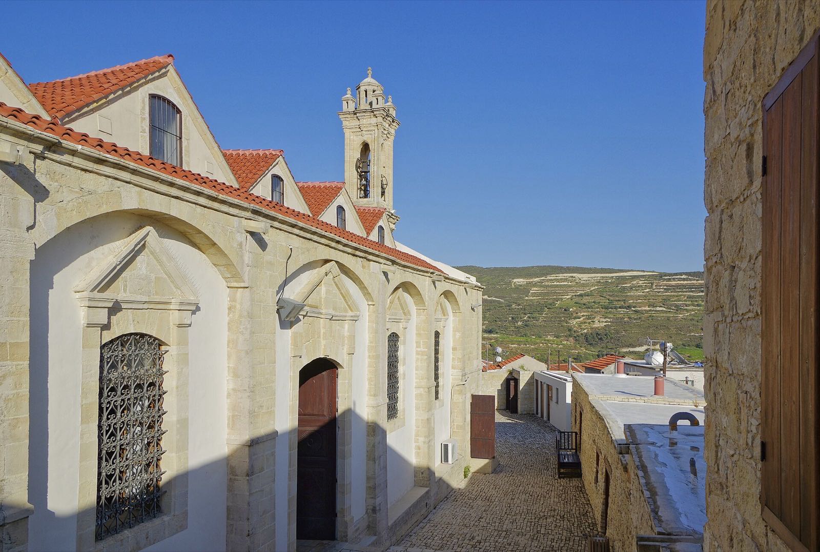 Dedina Omodos v Troodose