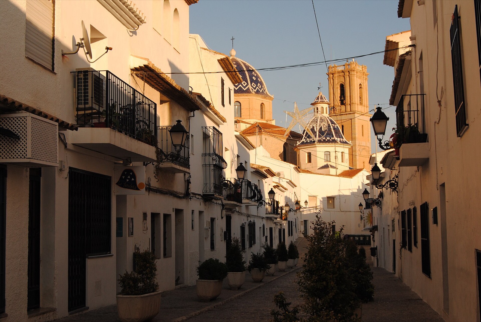 Biele staré mesto Altea