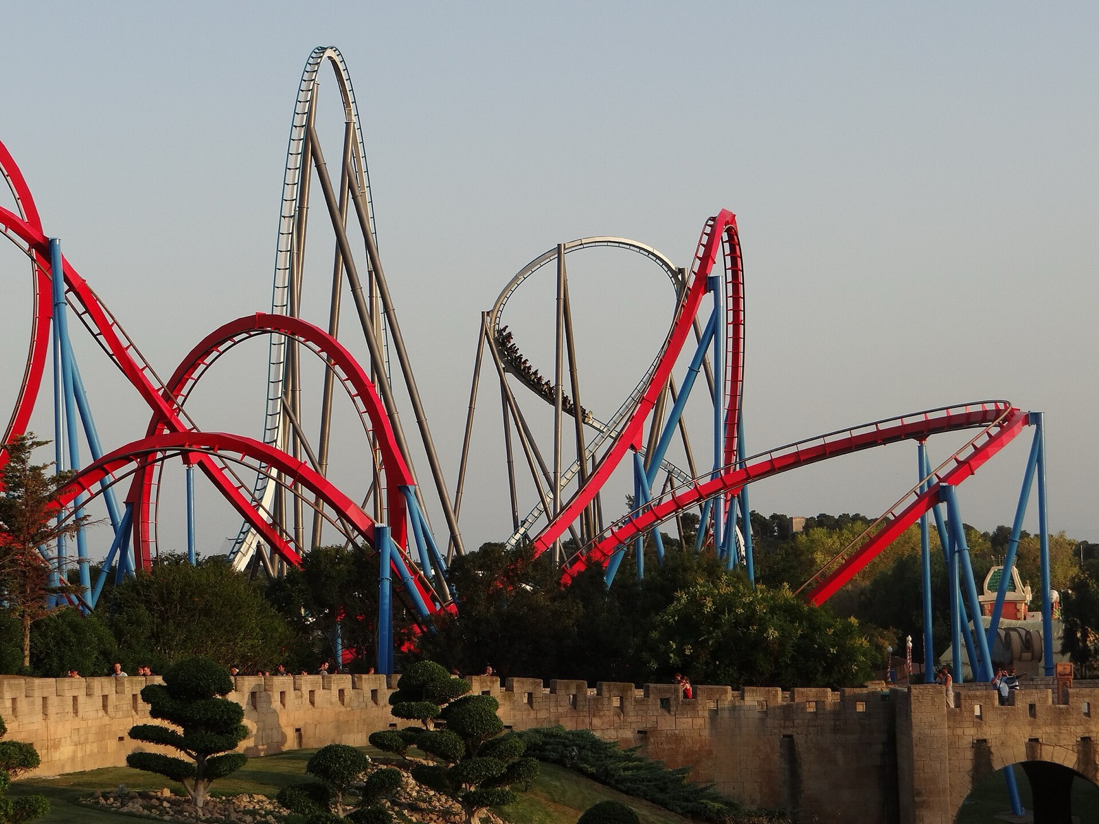 Horská dráha v parku PortAventura