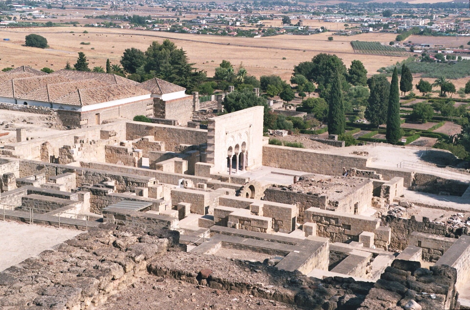 Ruiny paláca Medina Azahara pri Córdobe