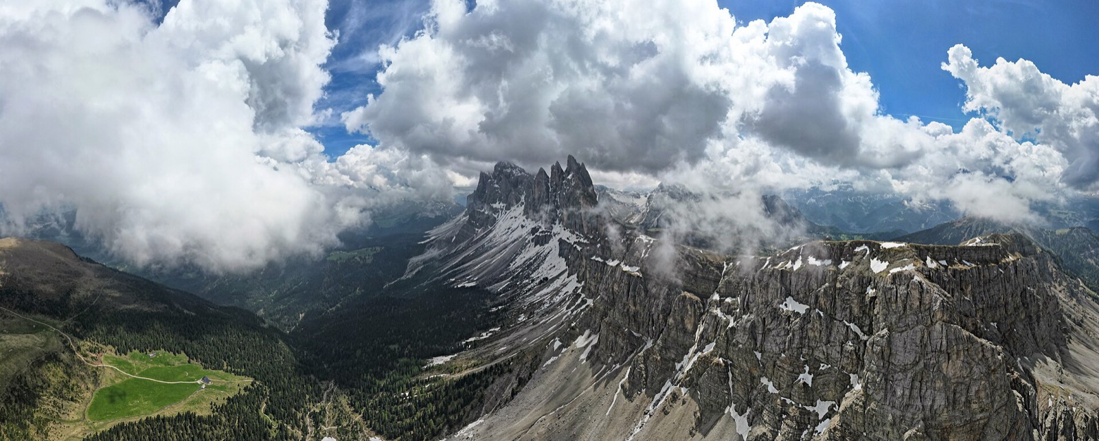 Seceda v Dolomitoch