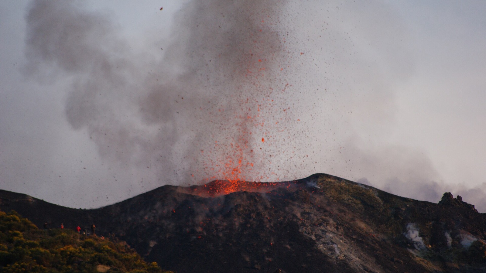 Erupcia Stromboli