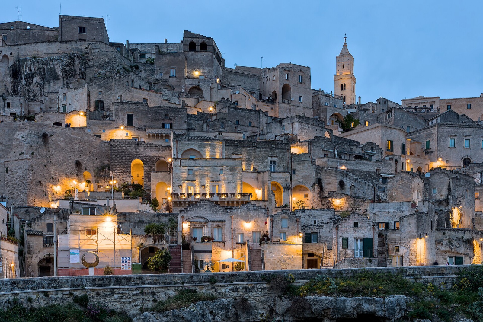 Matera v noci