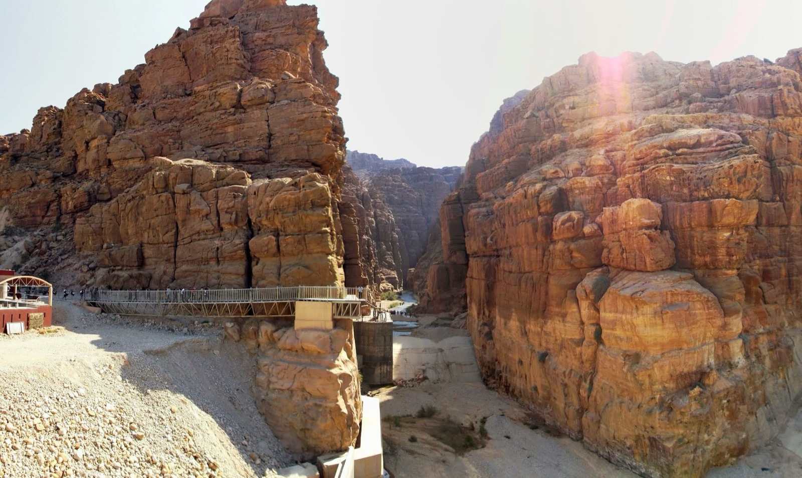 Kaňon Wadi Mujib