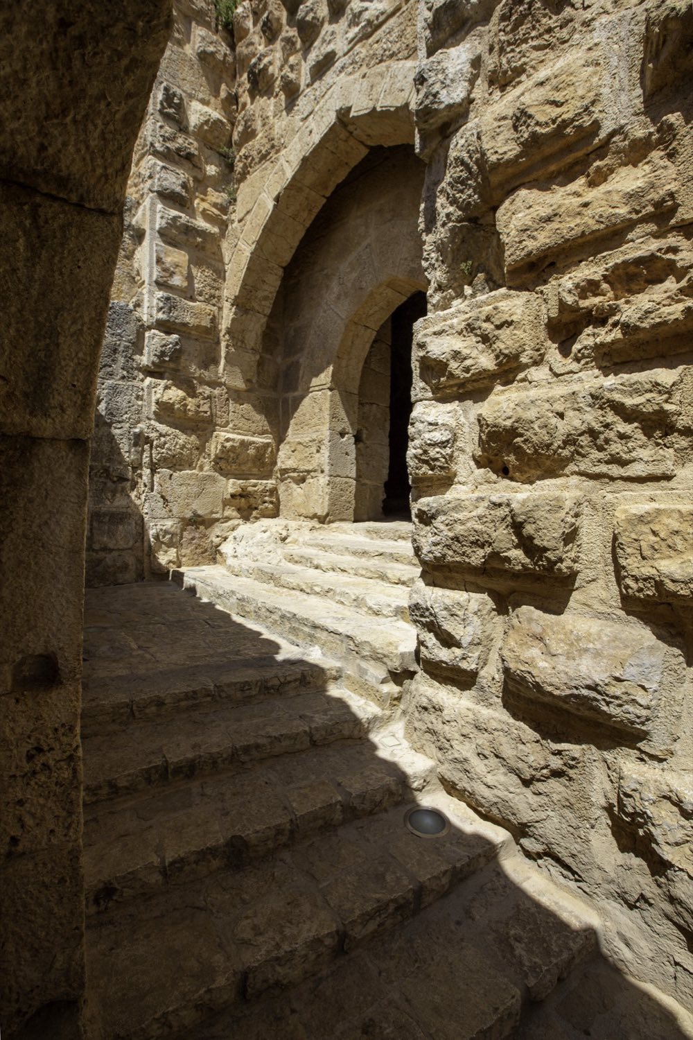 Vstup do hradu Ajloun