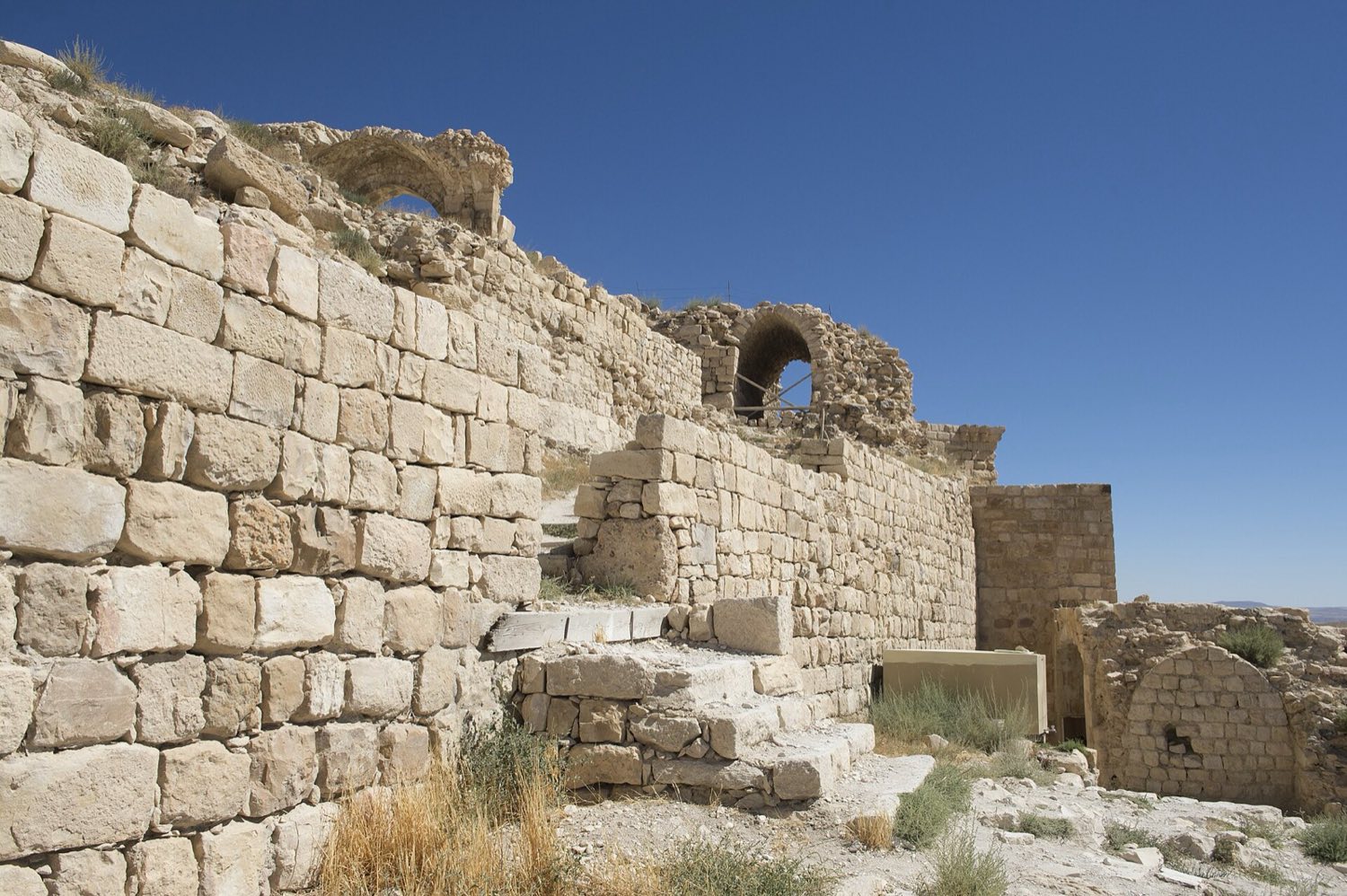 Ruiny hradu Shobak