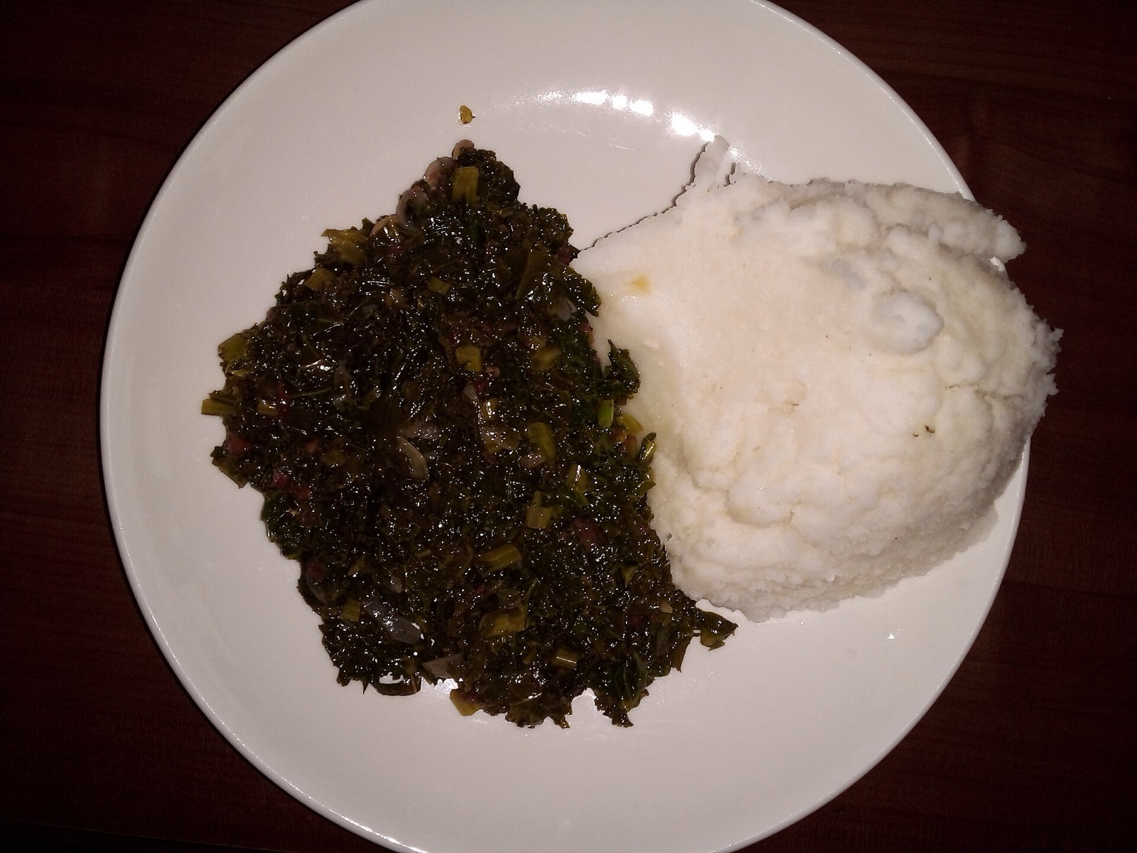 Ugali so sukuma wiki