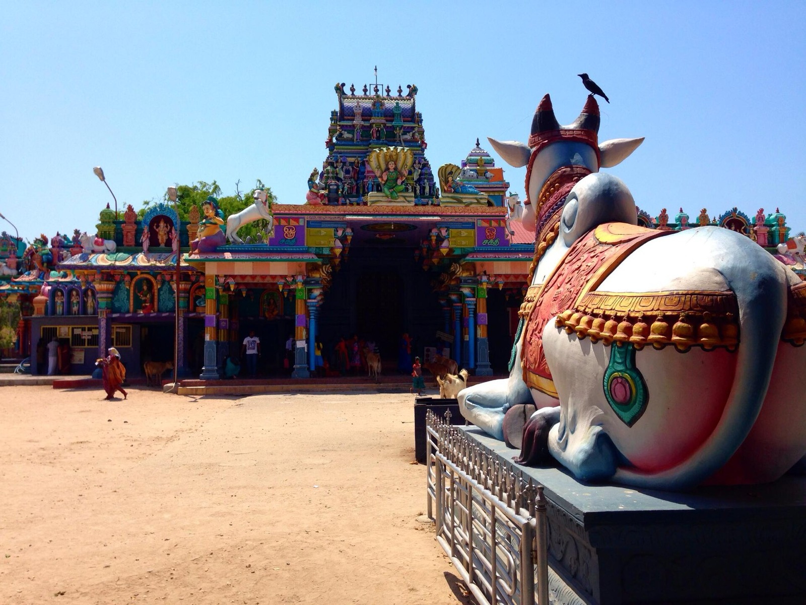 Chrám Nagapooshani Amman na ostrove Nainativu