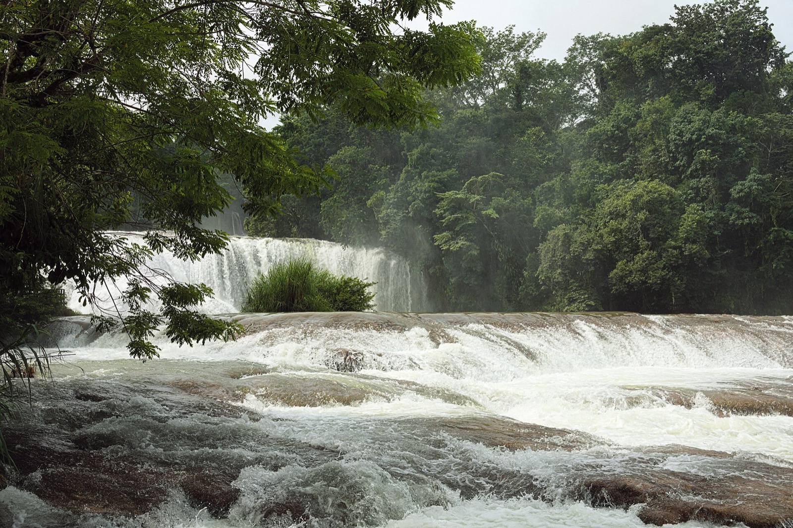 Vodopády Agua Azul