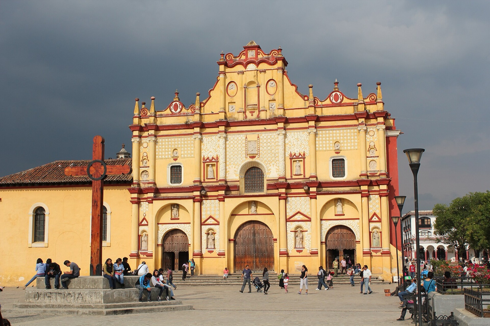 Ulica v San Cristóbal de las Casas