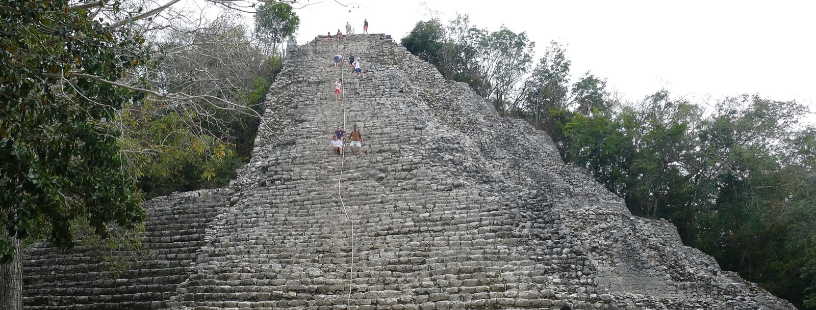 Pyramída Nohoch Mul v Cobá