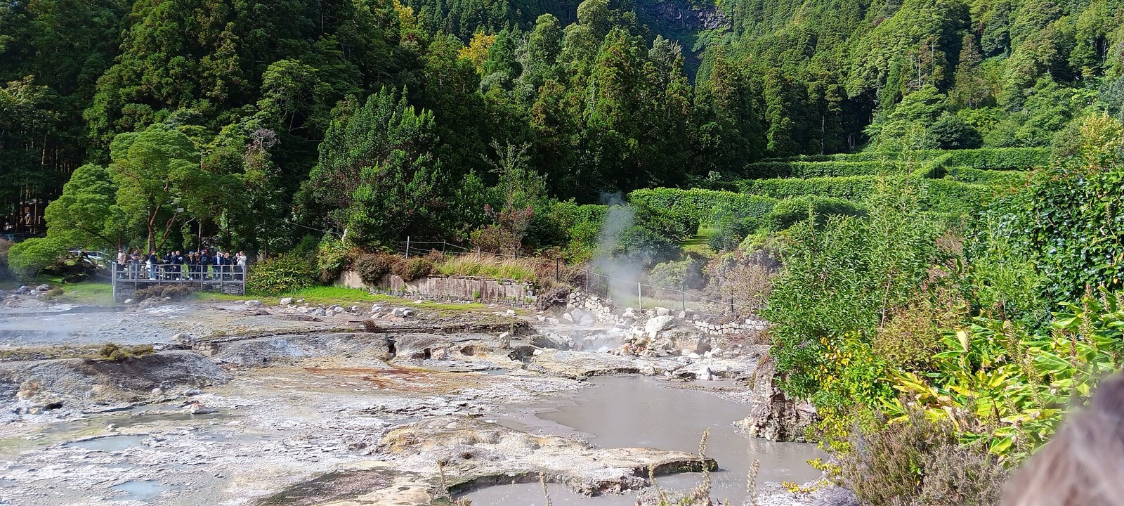 Horúce pramene vo Furnas na Azorách