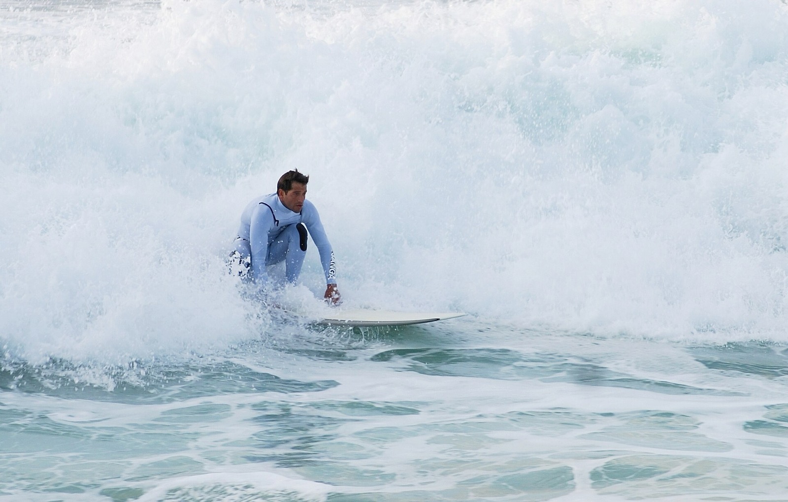 Pláž Costa da Caparica pri Lisabone