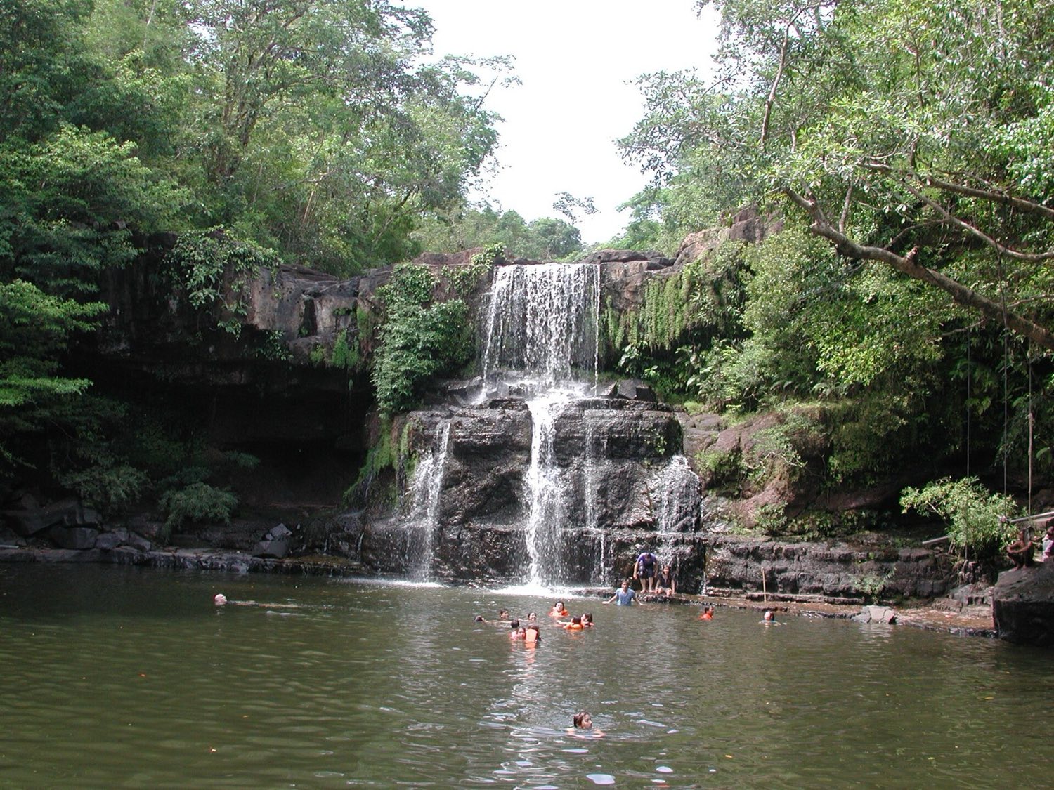 Vodopád Khlong Chao na ostrove Ko Kut