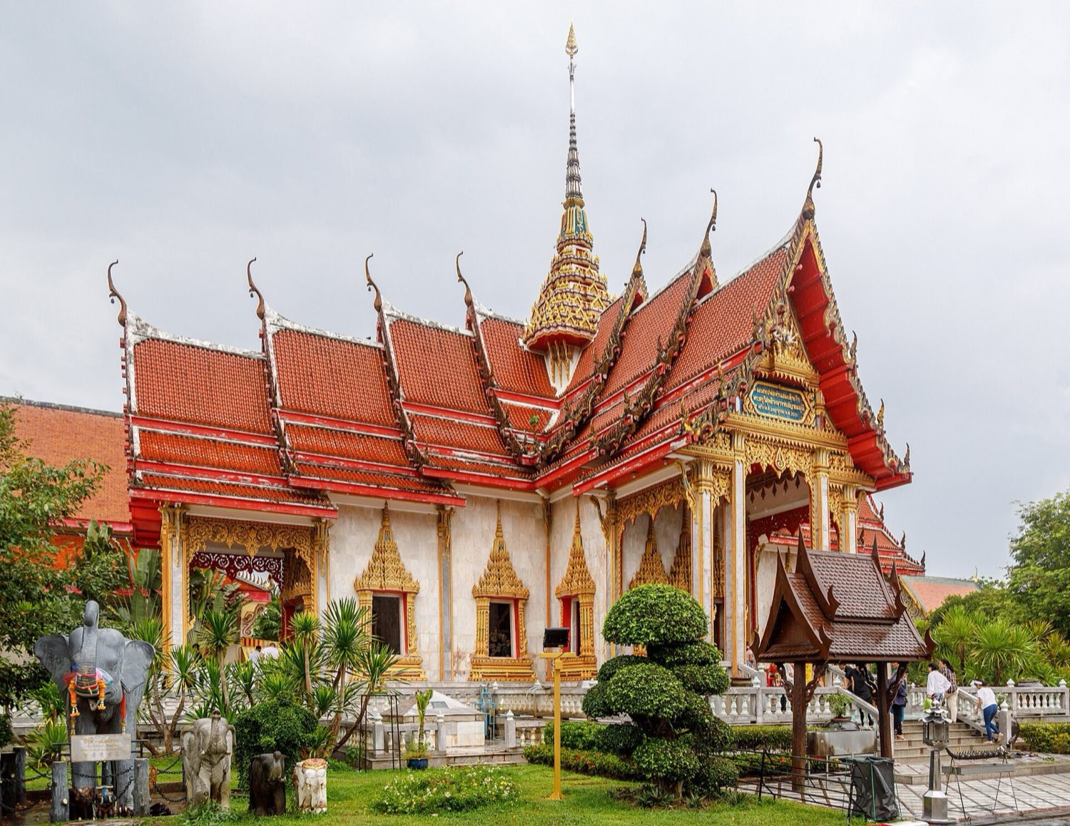 Chrám Wat Chalong na Phukete