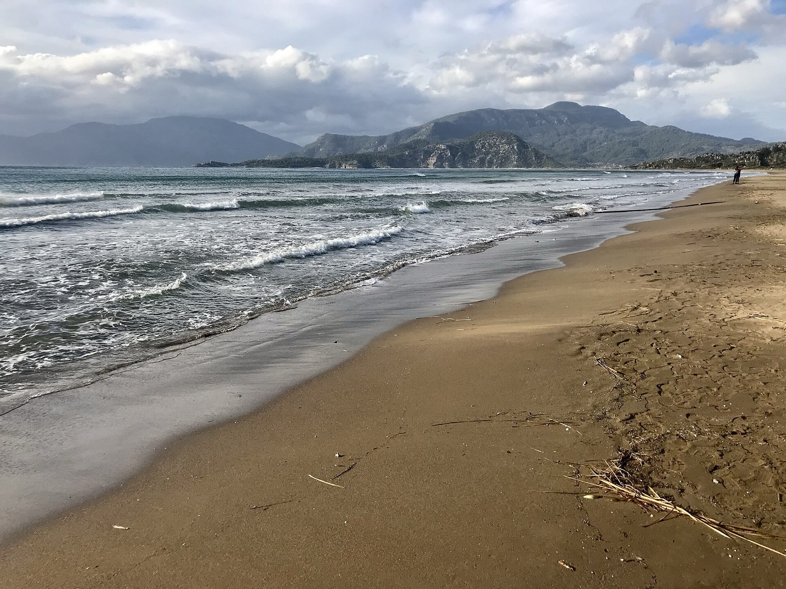 Korytnačia pláž İztuzu pri Dalyane