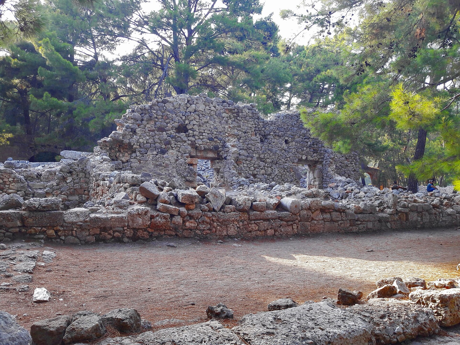 Antická Phaselis pri mori