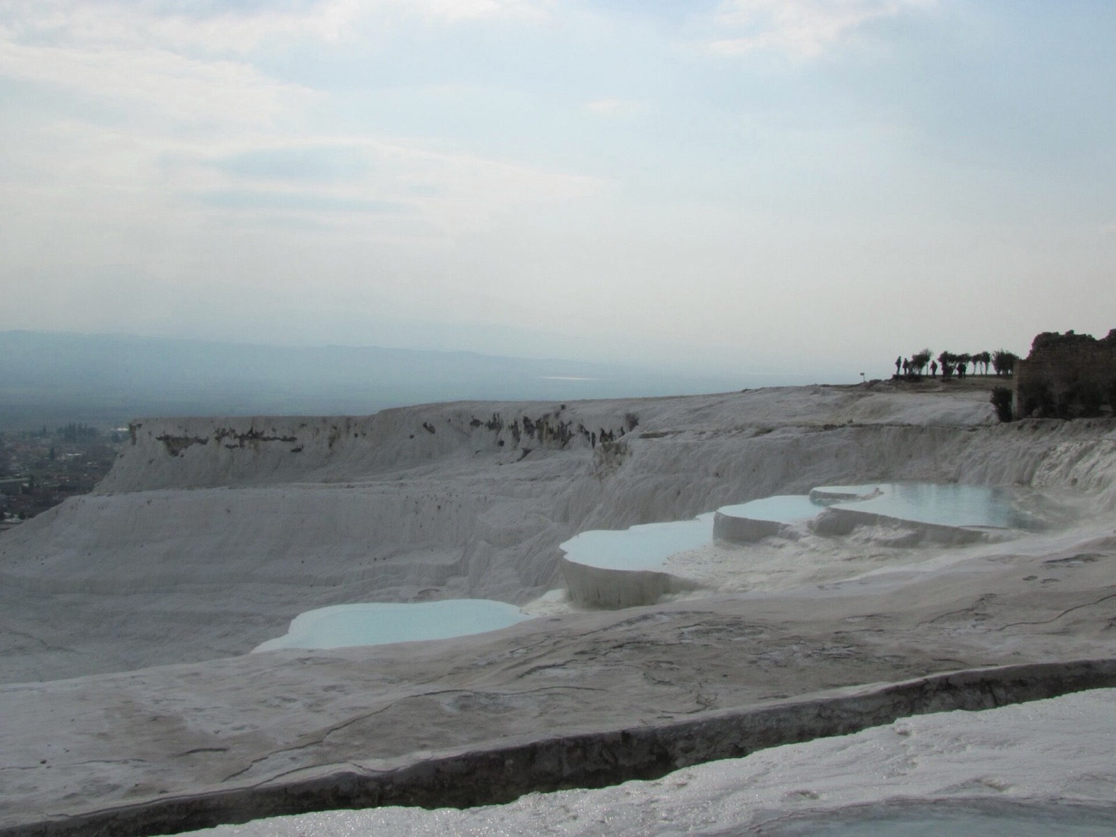 Travertínové jazierka v Pamukkale