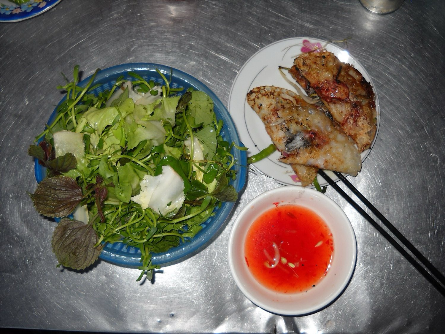 Banh xeo s chobotnicou v Nha Trangu