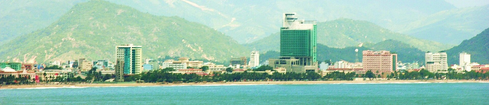 Nha Trang z lanovky na ostrov Hon Tre